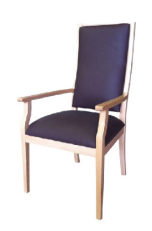 Fauteuil Tulipe haut dossier